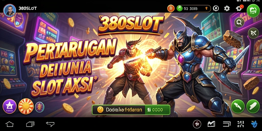 Tampilan seru gameplay 380SLOT dengan aksi memukau.