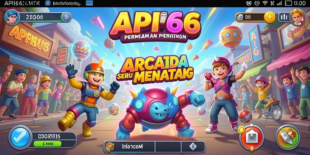 Tampilan menarik dari gameplay API66 yang penuh aksi.