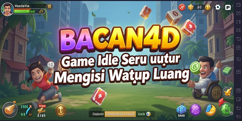 Tampilan gameplay BACAN4D yang menarik dan penuh warna.