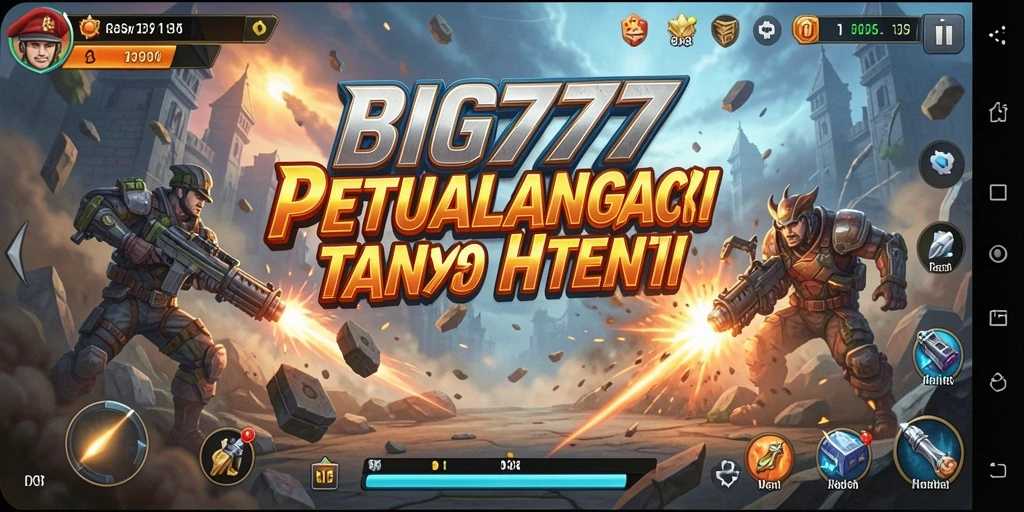 Tampilan gameplay mendebarkan dari BIG777 dengan aksi yang seru.