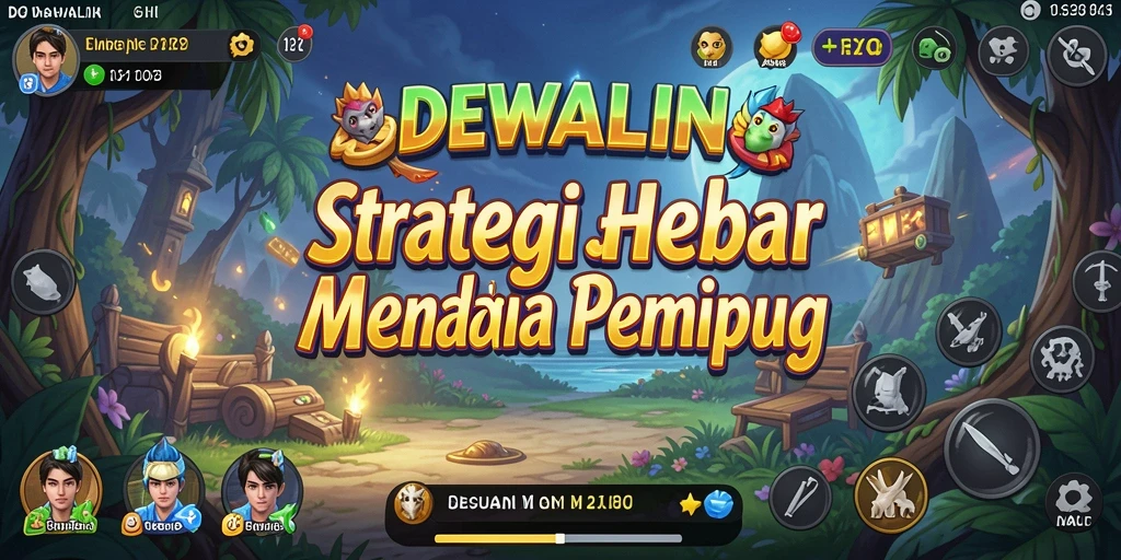 Tampilan gameplay DEWALIN yang menegangkan dan strategis.