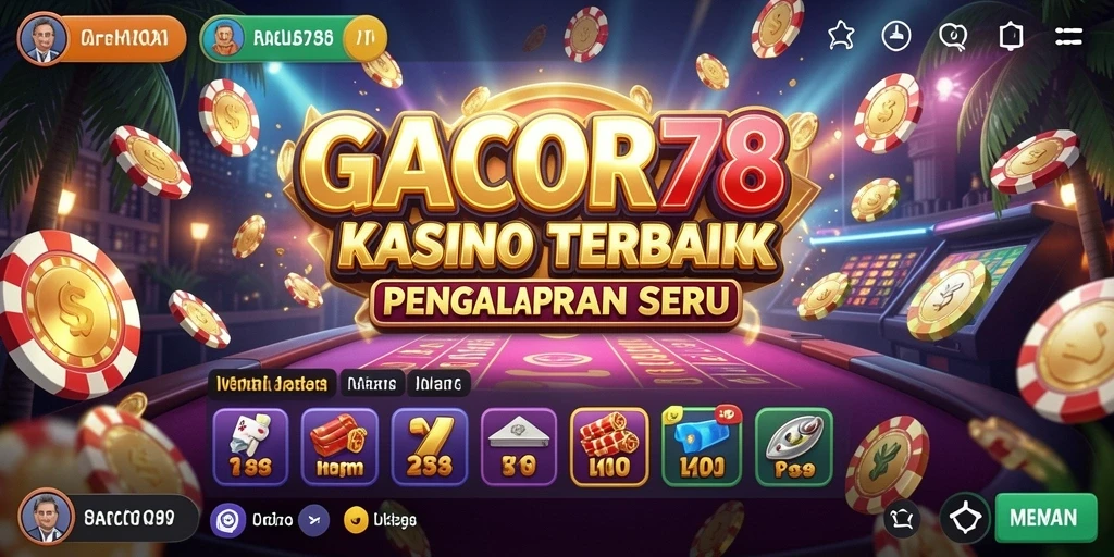 GACOR78 menampilkan gameplay Kasino yang menarik dan penuh aksi.