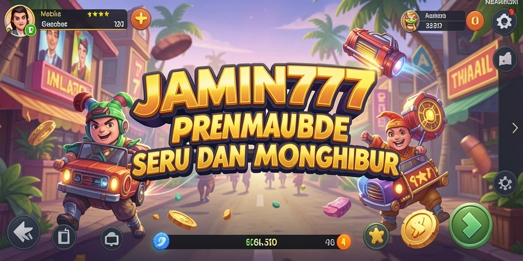 Tampilan gameplay JAMIN777 dengan aksi seru dan visual menarik.