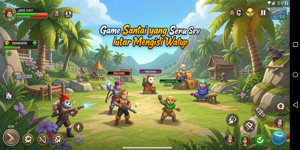 Screenshot JOS77 menampilkan momen seru gameplay Casual.