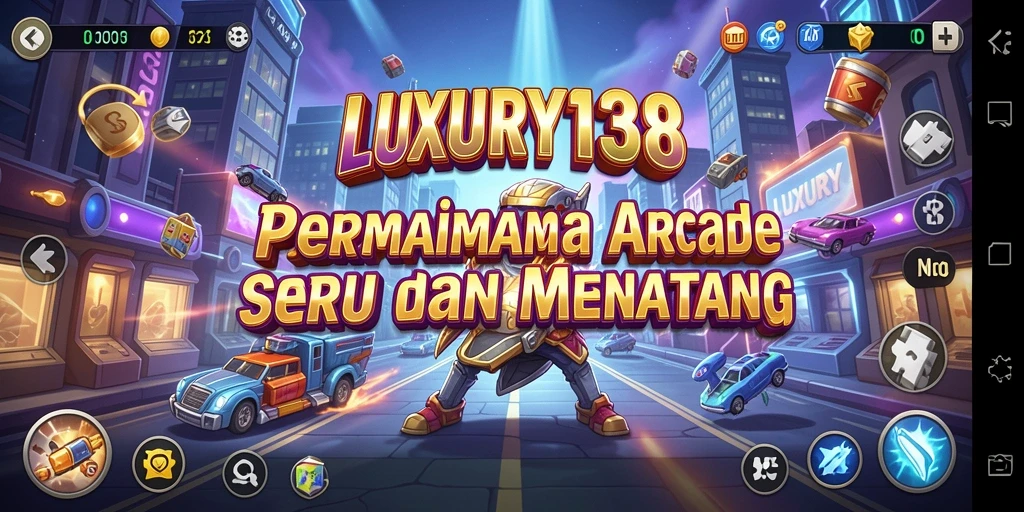 Tampilan gameplay LUXURY138 yang penuh aksi dan keseruan.
