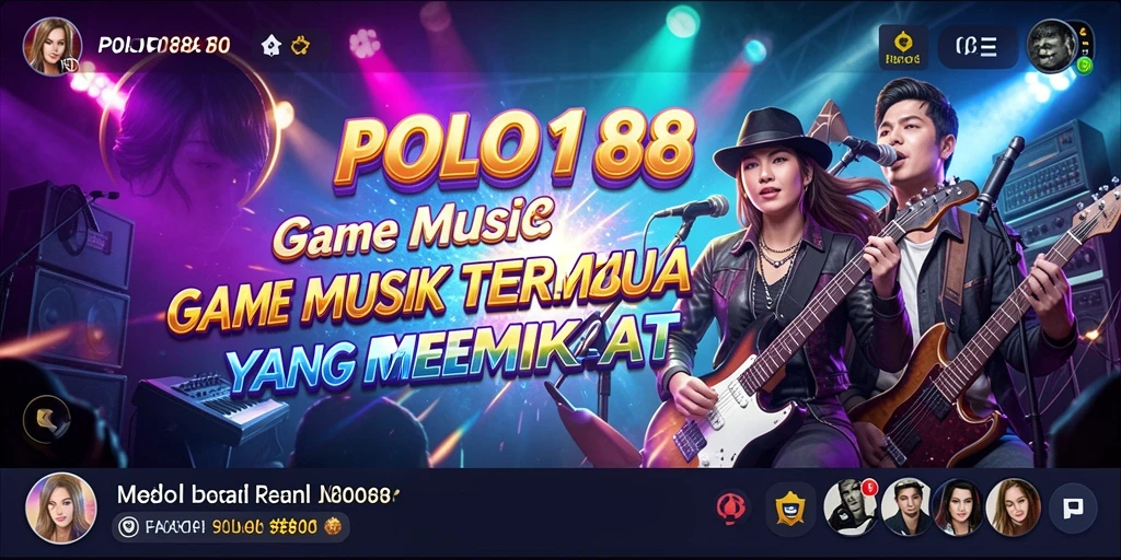 Tampilan menarik dari gameplay POLO188 yang penuh warna.