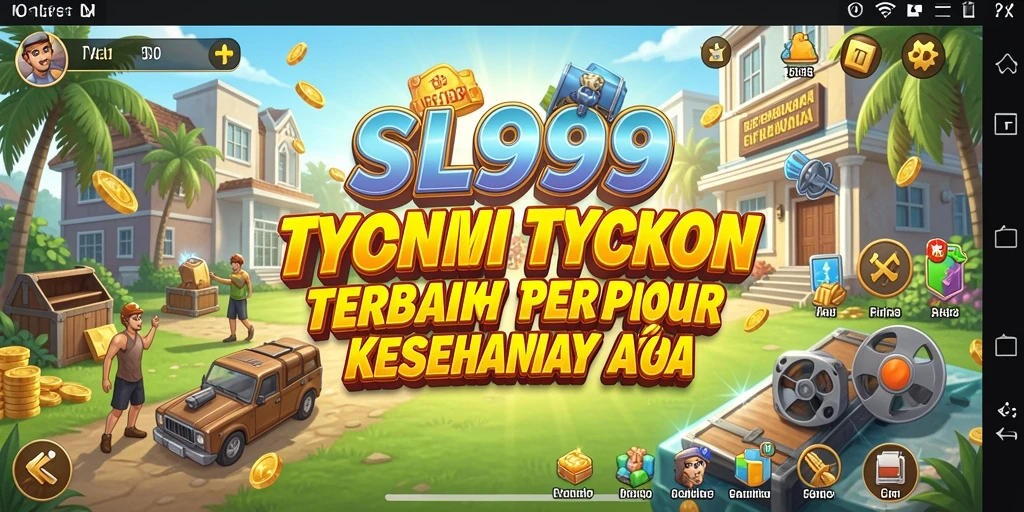 Tampilan gameplay SL999 yang memukau dan penuh strategi Tycoon.