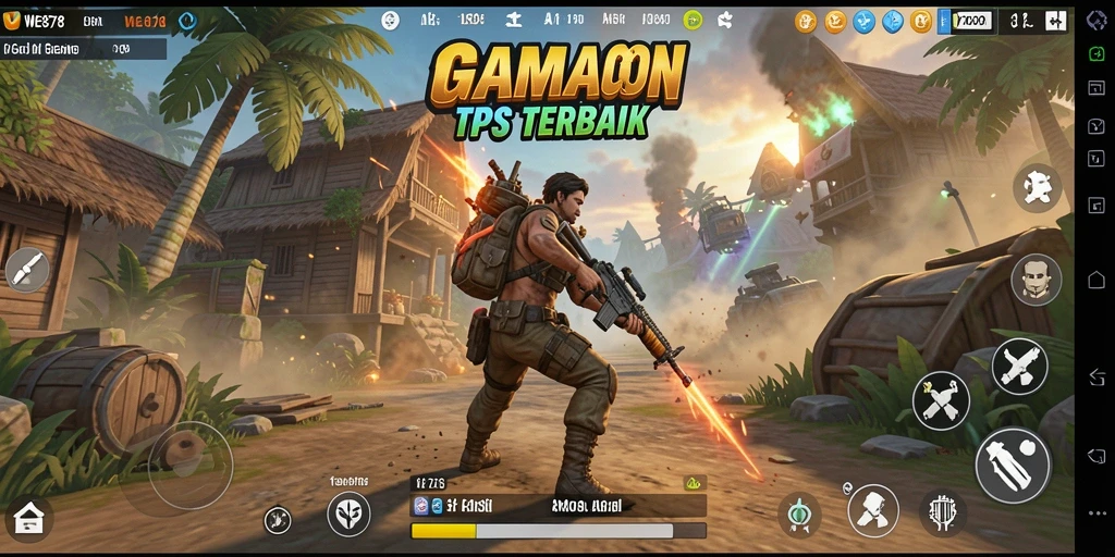 Tampilan gameplay TPS yang mendebarkan dari WE878.