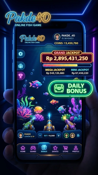 Tampilan antarmuka sederhana dari pakde4d memudahkan navigasi.